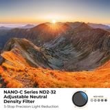 Filter K&F Concept Nano C Variable ND2-32 (KF01.2562), 37-82mm
