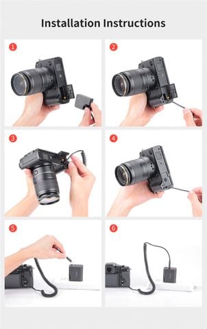 Giả pin Kingma USB-C to Fujifilm NP-W126S dummy battery