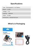 Pin máy ảnh Kingma sạc lại trực tiếp USB-C cho Canon LP-E6