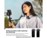 Mic thu âm Boya BY-XM6-K1 Ultracompact 2.4GHz Dual-channel Wireless Microphone System
