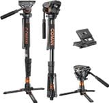 Chân máy quay Monopod Coman DK327AQ6