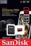 Thẻ nhớ MicroSD 256GB Sandisk Extreme Pro 200 MB/s