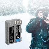 Bộ 2 pin 1 sạc đôi Kingma cho Nikon EN-EL3E Ver 3