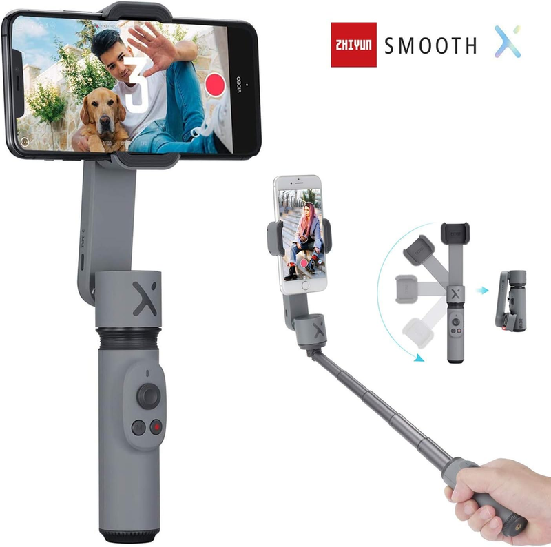 Amazon.com: Zhiyun Smooth X 2-Axis Gimbal Stabilizer for iPhone 11 ...