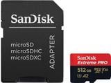 Thẻ nhớ MicroSD 512GB Sandisk Extreme Pro 200 MB/s