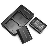 Bộ 2 pin 1 sạc đôi Ravpower for Sony NP-FZ100
