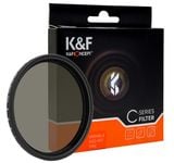 Filter Kính lọc K&F Concept Series C ND2-400 (KF01.1394-KF01.1406) giảm 1-9Stop, 37-82mm
