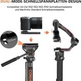 Chân máy quay Monopod Coman DK327AQ6