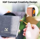 Kính lọc Filter K&Fconcept Nano-X ND2-400, giảm 1-9 stop