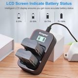 Bộ 2 pin 1 sạc đôi Kingma cho Nikon EN-EL3E Ver 3