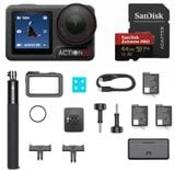 Combo 1: Máy quay DJI Osmo Action 5 Pro Adventure Combo, Tặng thẻ Sandisk 64GB tốc độ cao 200MB/s