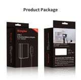 Giả pin Kingma USB-C to Sony NP-FZ100 dummy battery