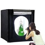 Hộp chụp sản phẩm Ciya CN-80, 4 thanh led, 2 màu trắng-vàng, Có điều khiển chỉnh ánh sáng