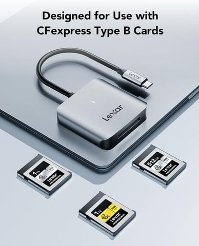 Đầu đọc thẻ Lexar CFexpress Type B (LRW510U-BNHNG)