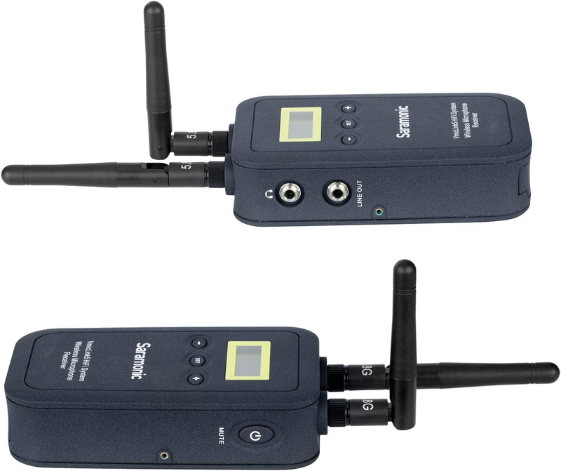 Amazon.com: Saramonic Vmiclink5 Hi-Fi 5.8GHz 3-Channel Wireless Lavalier Microphone System with Transmitter & Receiver for DSLR Cameras Camcorder TV Gathering Professional Interview Speech Micro Film Video: Home Audio & Theater