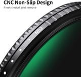 Kính lọc Filter K&Fconcept Nano-X ND2-400, giảm 1-9 stop