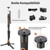 Chân máy quay Monopod Coman DK327AQ6