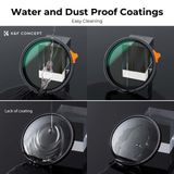 Kính lọc Filter K&F Concept Nano-X Variable ND3-ND1000, 49-82mm