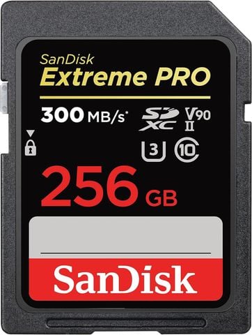 Thẻ nhớ SDXC Sandisk Extreme pro 256GB 2000X 300MB/s UHS-II