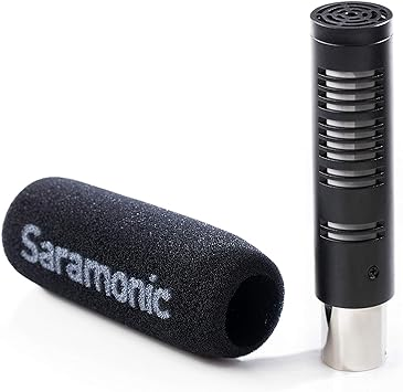 Amazon.com: Saramonic SR-AXM3 Broadcast Quality XLR Shotgun Cardioid Condenser Microphone Capsules (2 Pack) for Porp Recorders, Mixers, Camcorders & Other Devices: Camera & Photo