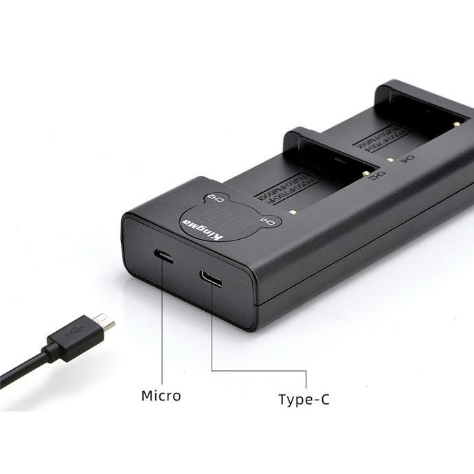 Sạc pin đôi LCD NP-F970 Kingma | Shopee Việt Nam