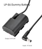 Giả Pin/ pin ảo Dummy Battery Canon DR-LP-E6