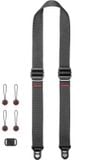 Dây máy ảnh PeakDesign Slide Lite Black, Site trung( Nhập khẩu và chính hãng)