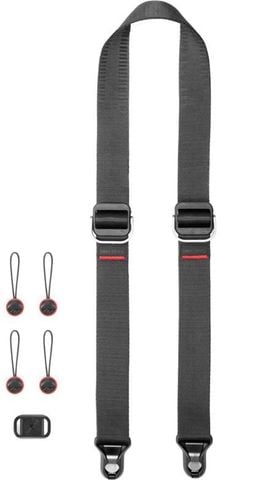 Dây máy ảnh PeakDesign Slide Lite Black, Site trung( Nhập khẩu và chính hãng)