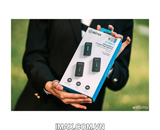 Mic thu âm Boya BY-XM6-S2 Ultracompact 2.4GHz Dual-channel Microphone (TX+TX+RX+)