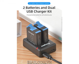 Sạc đôi Kingma for GoPro Hero 9 Black, Hero 10 Black BM059-GP9 Kit