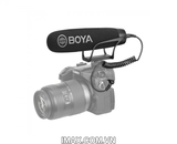 Micro thu âm Shotgun BOYA BY-BM2021 cho máy ảnh, máy quay, điện thoại, Tablet