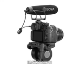 Micro thu âm Shotgun BOYA BY-BM2021 cho máy ảnh, máy quay, điện thoại, Tablet