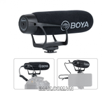 Micro thu âm Shotgun BOYA BY-BM2021 cho máy ảnh, máy quay, điện thoại, Tablet