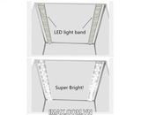 Hộp chụp sản phẩm Seny SN-60 Đèn Led siêu sáng cao cấp 60x60cm