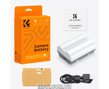 Pin máy ảnh có sạc nhanh Type C K&F Concept 2400mAh NP-W235 - KF28.0025