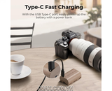 Pin máy ảnh có sạc nhanh Type C K&F Concept LP-E6NH 2250mAh - KF28.0022