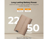 Pin máy ảnh có sạc nhanh Type C K&F Concept LP-E6NH 2250mAh - KF28.0022