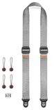 Dây máy ảnh PeakDesign Slide Lite, Ash, Site trung( Nhập khẩu - chính hãng)