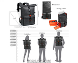 Ba lô máy ảnh 2 trong 1 K&F Concept 20L - KF13.096V1 (Đen)