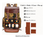 Ba lô máy ảnh Artisan K-804