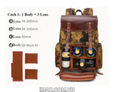 Ba lô máy ảnh Artisan K-804