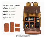 Ba lô máy ảnh Artisan K-86
