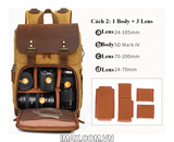 Ba lô máy ảnh Artisan K-86