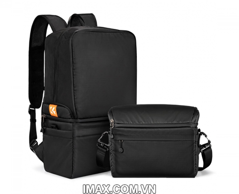 Túi máy ảnh/ Balo Máy Ảnh Gấp Gọn K&F Concept 2 Chiều 22L - KF13.129