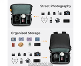 Túi máy ảnh/ Balo Máy Ảnh Gấp Gọn K&F Concept 2 Chiều 22L - KF13.129