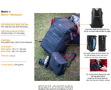 Balo máy ảnh Lowepro Matrix BP 23L, Chính hãng