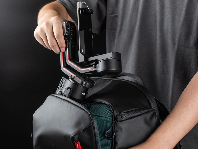 Balo PGYTECH OneMo Lite thiết kế ngăn chứa riêng cho gimbal