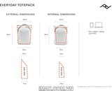 Balo máy ảnh Peak Design Totepack Black