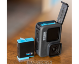 Bộ 1 pin 1 sạc đôi chính hãng GoPro Hero 9 Black, 10 Black