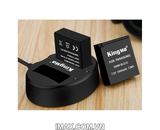 Bộ 1 pin 1 sạc đôi Kingma cho Panasonic DMW-BLG10